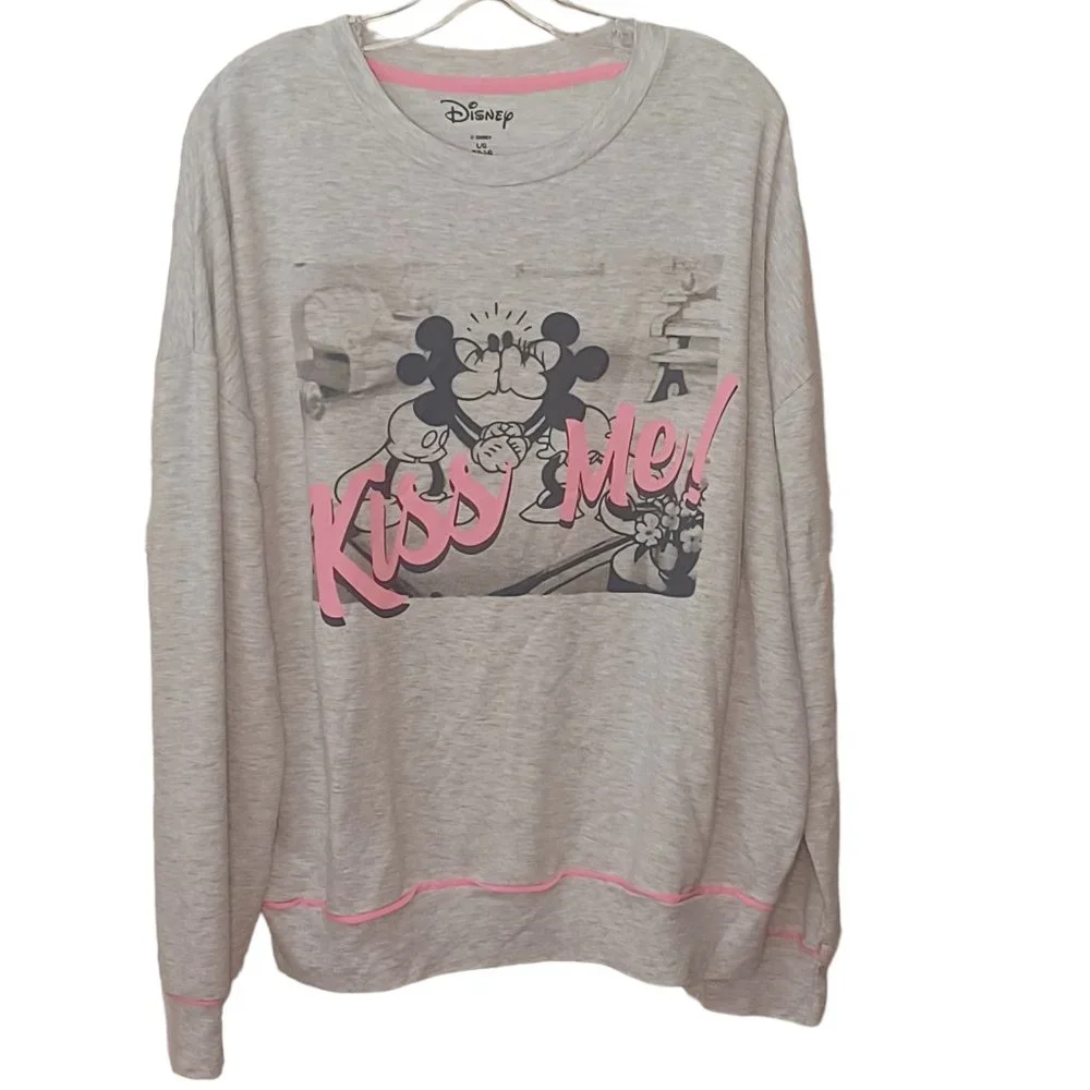 Disney Mickey And Minnie Mouse Shirt Size Large - Picture 3 of 6